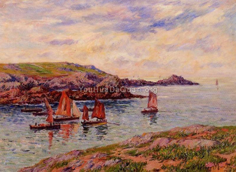 Porspoder, the Port, Finistere - 亨利·莫雷